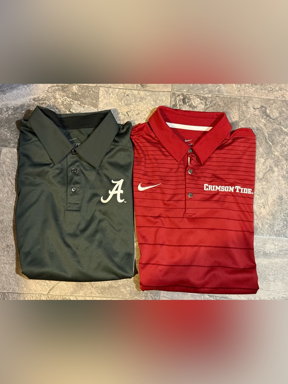 Nike Crimson Tide Polo Shirt Bundle